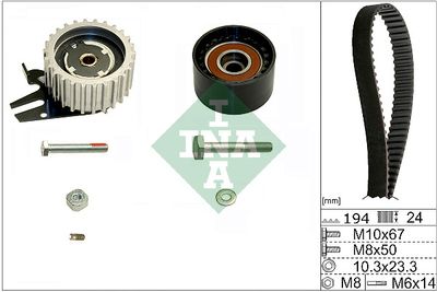 Timing Belt Kit Schaeffler INA 530 0561 10