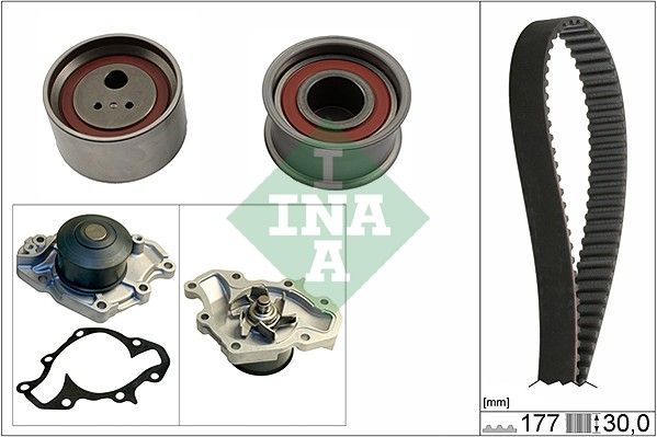 Schaeffler INA 530 0566 30 Water Pump & Timing Belt Kit