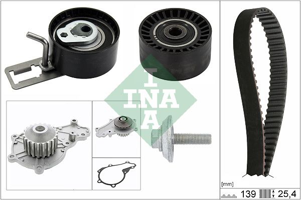 Schaeffler INA 530 0577 30 Water Pump & Timing Belt Kit
