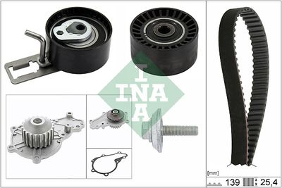 Water Pump & Timing Belt Kit Schaeffler INA 530 0577 30