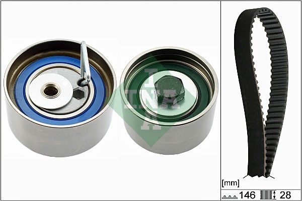 Schaeffler INA 530 0587 10 Timing Belt Kit