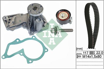 Water Pump & Timing Belt Kit Schaeffler INA 530 0605 30