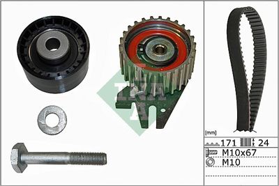 Timing Belt Kit Schaeffler INA 530 0606 10