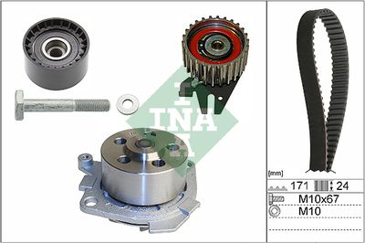 Water Pump & Timing Belt Kit Schaeffler INA 530 0606 30