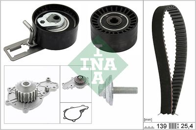 Water Pump & Timing Belt Kit Schaeffler INA 530 0610 30