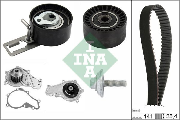 Schaeffler INA 530 0611 30 Water Pump & Timing Belt Kit