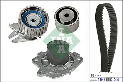 Water Pump & Timing Belt Kit Schaeffler INA 530 0620 30