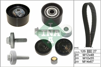 Timing Belt Kit Schaeffler INA 530 0638 10