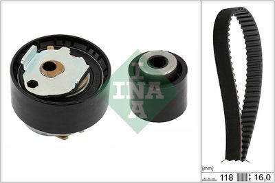 Timing Belt Kit Schaeffler INA 530 0728 10