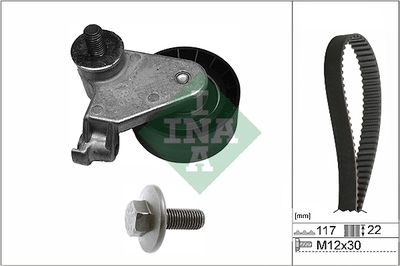 Timing Belt Kit Schaeffler INA 530 0735 10