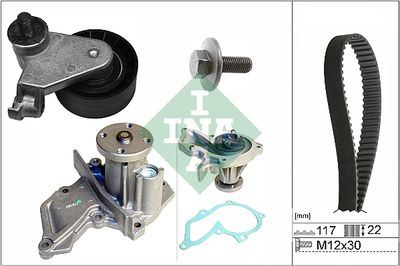 Water Pump & Timing Belt Kit Schaeffler INA 530 0735 30