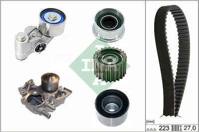 Water Pump & Timing Belt Kit Schaeffler INA 530 0736 30