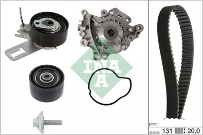 Water Pump & Timing Belt Kit Schaeffler INA 530 0760 30