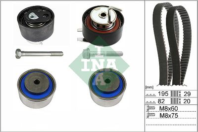 Timing Belt Kit Schaeffler INA 530 0767 10