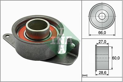 Tensioner Pulley, timing belt Schaeffler INA 531 0029 20