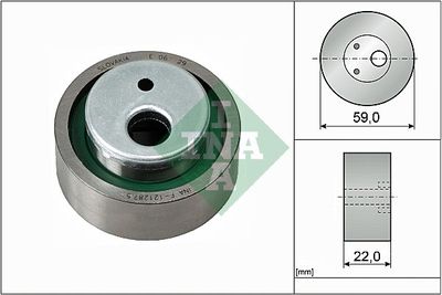 Tensioner Pulley, timing belt Schaeffler INA 531 0030 10
