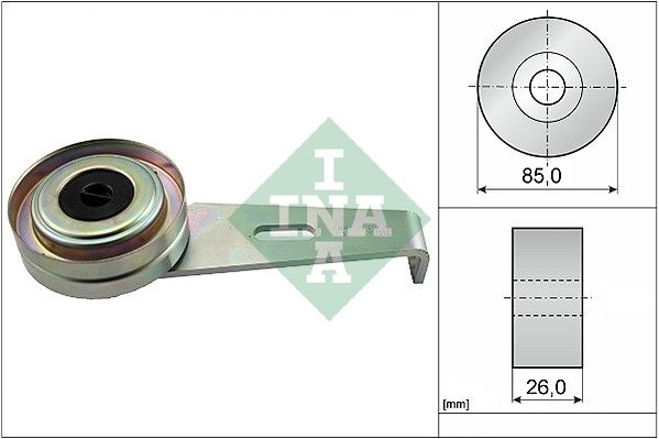 Schaeffler INA 531 0097 10 Tensioner Pulley, V-ribbed belt