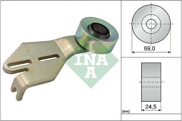 Schaeffler INA 531 0238 10 Tensioner Pulley, V-ribbed belt
