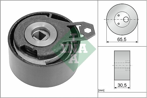 Schaeffler INA 531 0408 30 Tensioner Pulley, timing belt