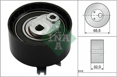 Tensioner Pulley, timing belt Schaeffler INA 531 0409 30