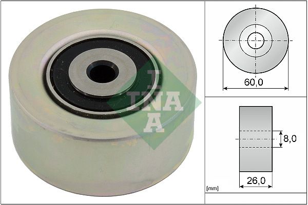 Schaeffler INA 531 0550 10 Tensioner Pulley, V-ribbed belt