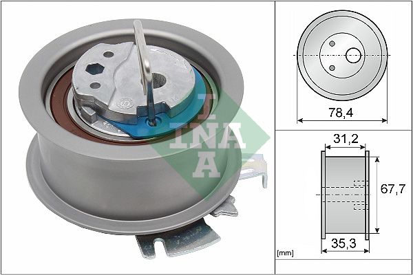 Schaeffler INA 531 0565 30 Tensioner Pulley, timing belt