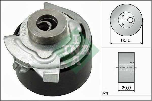 Schaeffler INA 531 0627 30 Tensioner Pulley, timing belt