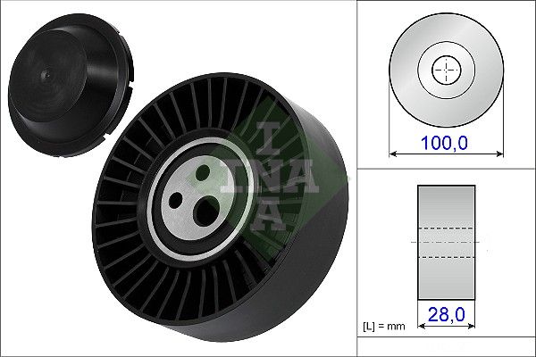 Schaeffler INA 531 0635 20 Tensioner Pulley, V-ribbed belt
