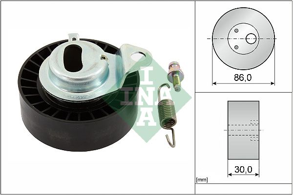 Schaeffler INA 531 0657 20 Tensioner Pulley, timing belt