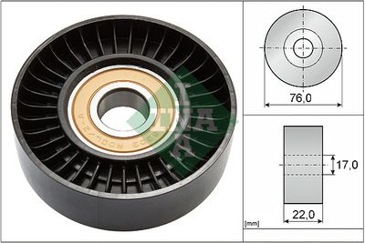 Tensioner Pulley, V-ribbed belt Schaeffler INA 531 0677 30