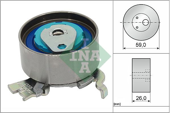 Schaeffler INA 531 0679 30 Tensioner Pulley, timing belt