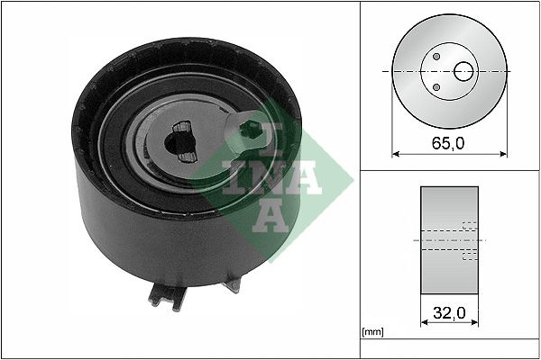 Schaeffler INA 531 0710 10 Tensioner Pulley, timing belt