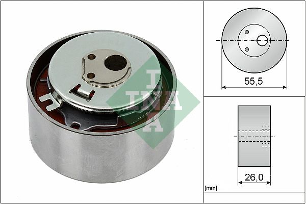 Schaeffler INA 531 0778 10 Tensioner Pulley, timing belt