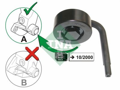 Tensioner Pulley, V-ribbed belt Schaeffler INA 531 0789 10