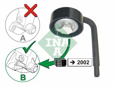 Tensioner Pulley, V-ribbed belt Schaeffler INA 531 0790 10
