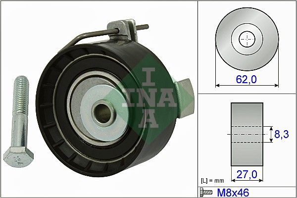 Schaeffler INA 531 0813 10 Tensioner Pulley, timing belt