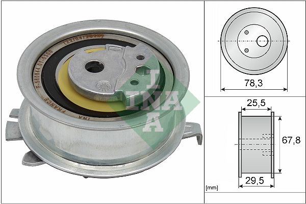 Schaeffler INA 531 0825 10 Tensioner Pulley, timing belt