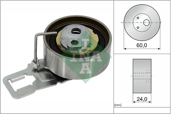Schaeffler INA 531 0829 10 Tensioner Pulley, timing belt