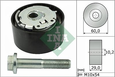 Tensioner Pulley, timing belt Schaeffler INA 531 0841 10