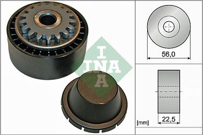 Tensioner Pulley, V-ribbed belt Schaeffler INA 531 0854 10