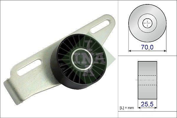 Schaeffler INA 531 0868 10 Tensioner Pulley, V-ribbed belt