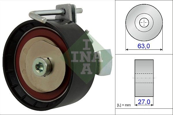 Schaeffler INA 531 0877 10 Tensioner Pulley, timing belt
