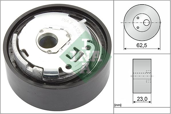 Schaeffler INA 531 0898 10 Tensioner Pulley, timing belt