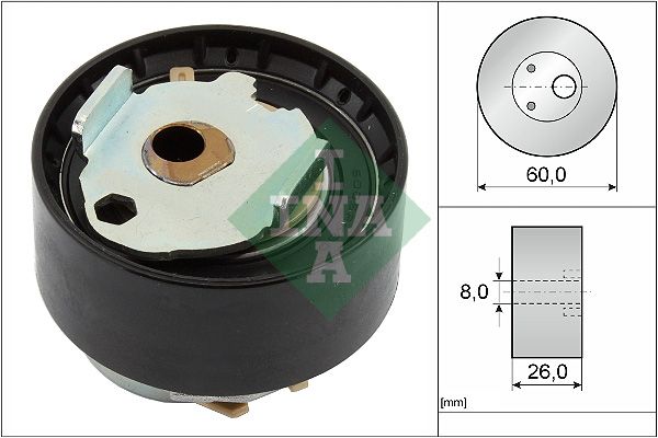 Schaeffler INA 531 0919 10 Tensioner Pulley, timing belt