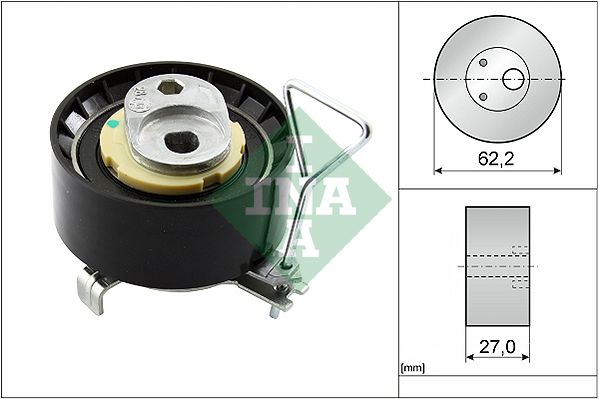 Schaeffler INA 531 0928 10 Tensioner Pulley, timing belt