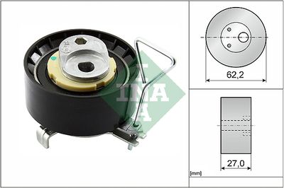 Tensioner Pulley, timing belt Schaeffler INA 531 0928 10