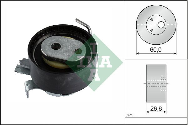 Schaeffler INA 531 0961 10 Tensioner Pulley, timing belt