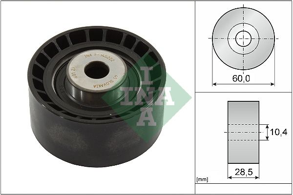 Schaeffler INA 532 0016 10 Tensioner Pulley, V-ribbed belt