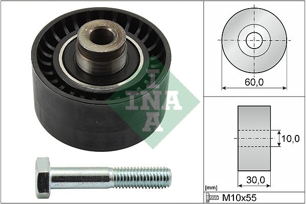 Schaeffler INA 532 0020 10 Deflection Pulley/Guide Pulley, timing belt