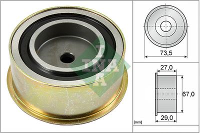 Deflection Pulley/Guide Pulley, timing belt Schaeffler INA 532 0035 10